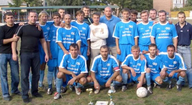 ФК Хлебокомбинат Батайск Ростовская область Футбол ЮФОСКФО Футбольная команда Хлебокомбинат Батайск Ростовская область