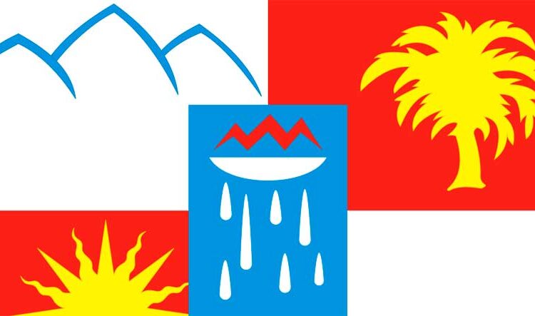 Флаг города Сочи Краснодарский край