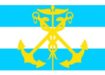 Флаг муниципального образования Город Таганрог Ростовской области