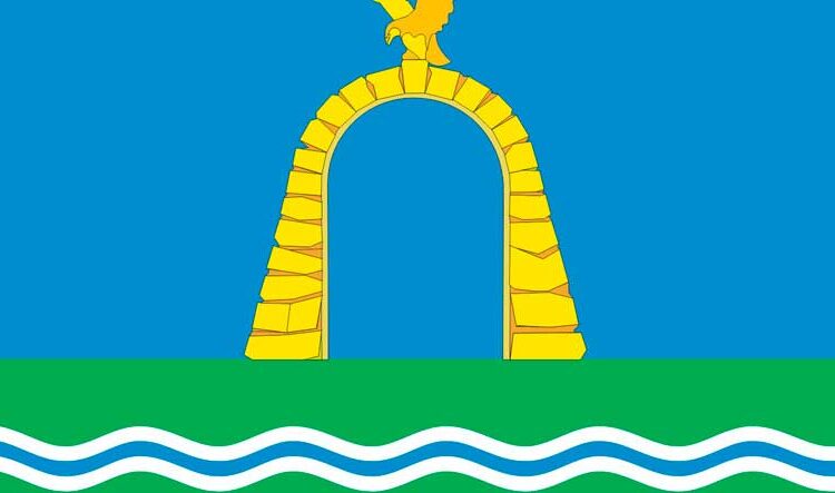 Флаг города Батайска Ростовская область Футбол ЮФОСКФО Флаг города Батайска Ростовская область