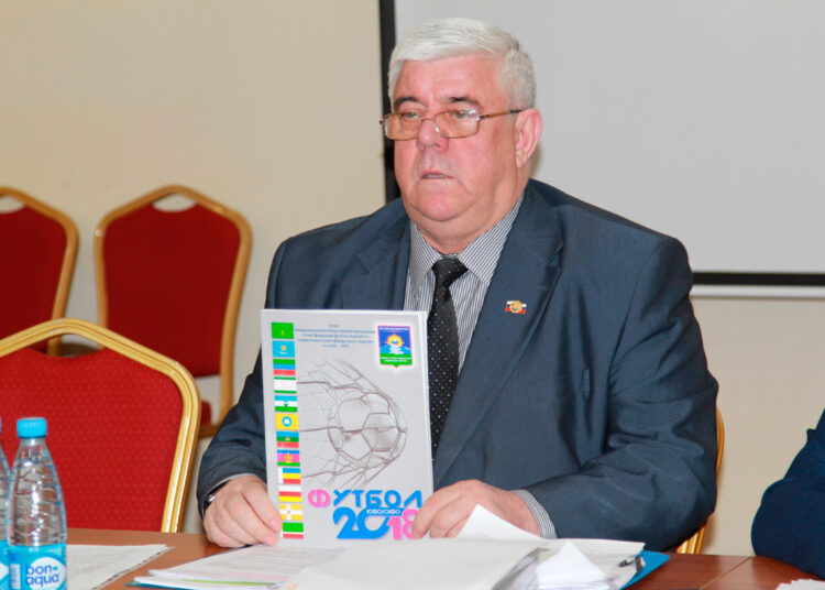 ЛомАли Хусаинович Ибрагимов Футбол ЮФОСКФО Л А Ибрагимов руководитель фф ЮФО СКФО