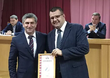 Начальник отдела спорта г. Азова Александр Сапин