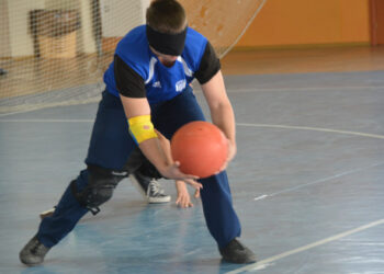 Как в Новошахтинске слабовидящие люди занимаются спортом