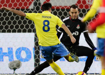 Кубок России 2018-2019 1-й матч 1/2 финала Локомотив - Ростов 2:2