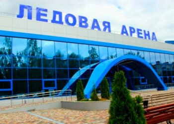 Строительство Ледового дворца в городе Новошахтинске