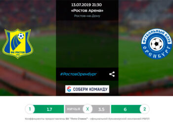 «Ростов» - «Оренбург» превью 13 июля 2019 года
