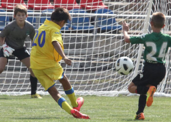 Соревнования по футболу среди детей и юношей