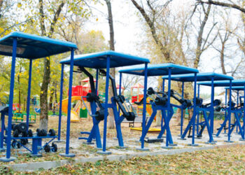 Как в Каменке создали условия для занятий спортом