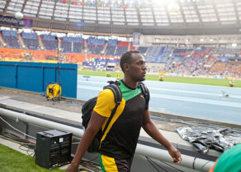 Усейн Болт забил за Сборную Мира XI в благотворительном матче