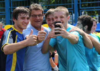 На снимке Фабио Капелло