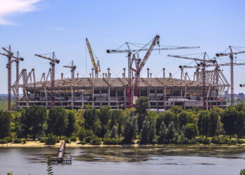 Строительство стадиона Ростов Арена