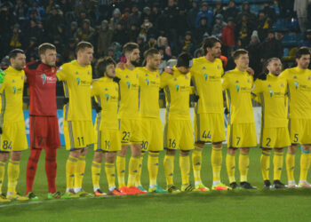 Перед игрой Лиги Европы УЕФА Ростова против Спарты Чехия