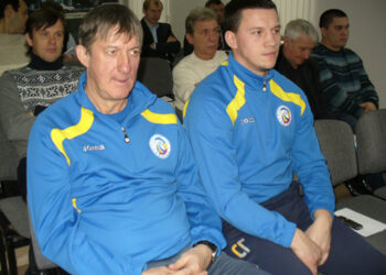 Сергей Гаврилович Селин с сыном - Андреем