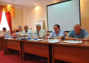 Репортаж с заседания футбола МРО Юга