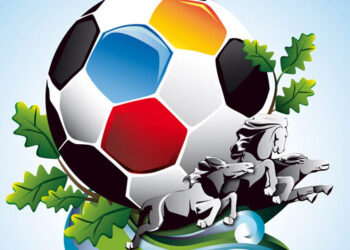 Плакат чемпионата мира по футболу 2018 Ростов