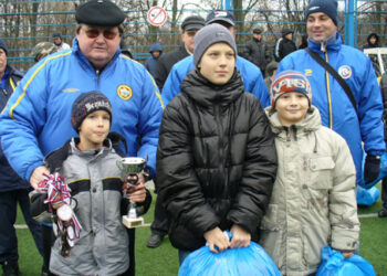 Торжественное награждение победителей и призеров первенства Ростовской области по футболу ДЮСШ