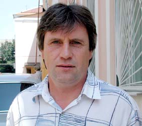 Главный тренер команды "Миус-Фортуна" 2004 года Владимир Шевченко
