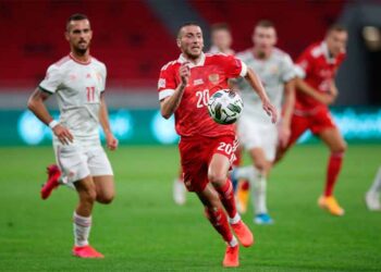 Капитан ФК Ростов Алексей Ионов играет в Лиге Наций