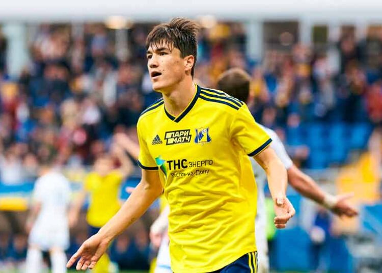 Элдор Шомуродов Футбол ЮФОСКФО Элдор Шомуродов нападающий Ростова