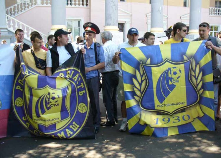 Митинг фанатов Ростова 2012 год