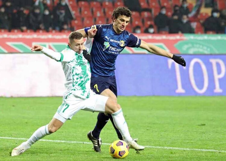 Ахмат Ростов 01 обзор матча 13122020 Футбол ЮФОСКФО Ахмат Ростов 0 1 обзор матча 13 12 2020