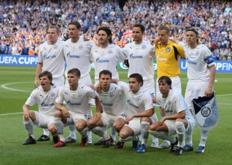 Как Зенит один в Лиги чемпионов 20082009 УЕФА защищал честь России