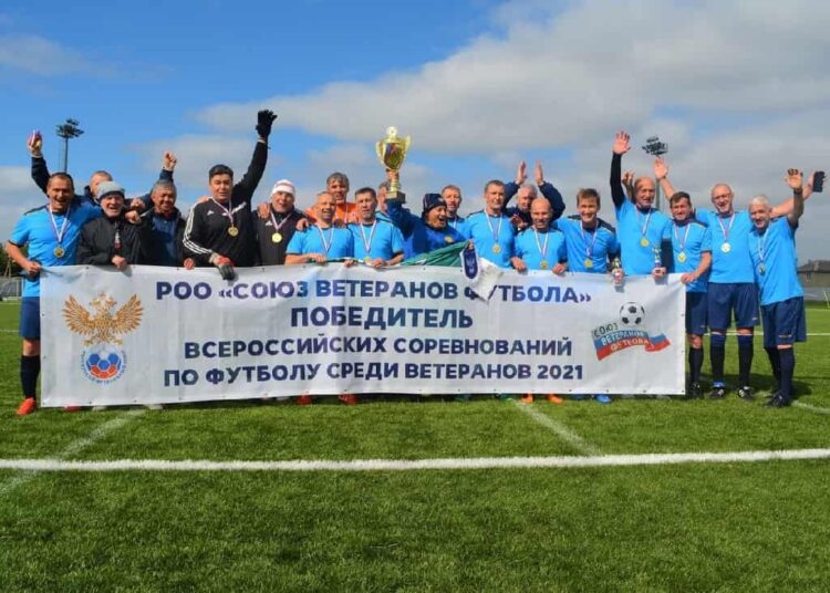 Финал России по футболу ветеранов 50 лет в 2021 году Анапа Футбол ЮФОСКФО Второй раз в истории победила команда Митяй из Екатеринбурга