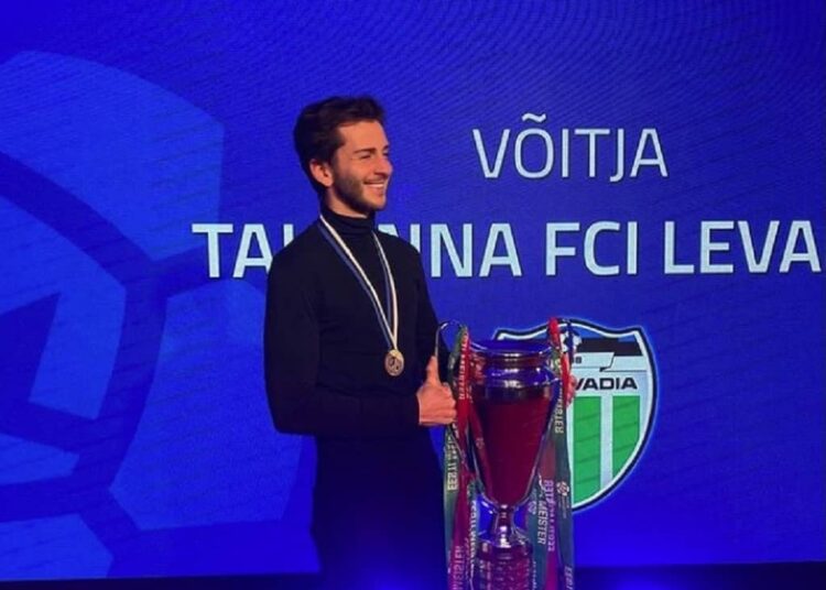 Российский футболист стал чемпионом Эстонии 2021 года Футбол ЮФОСКФО Российский футболист Амир Натхо в составе Левадии стал чемпионом Эстонии по футболу 2021 года