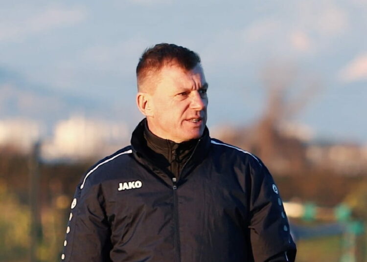 Андрей Козлов Первый сбор посвящаем физической подготовке Футбол ЮФОСКФО Интервью гл тренера ростовского СКА январь 2022