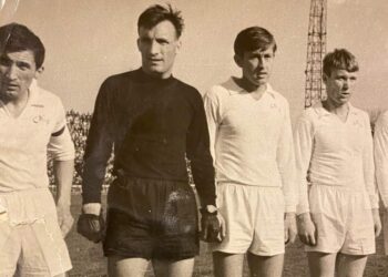 85 лет Владимиру Сергеевичу Козлову, мастеру спорта СССР по футболу, судье республиканской категории по футболу