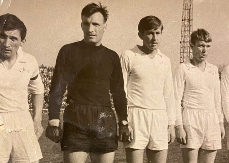 85 лет Владимиру Сергеевичу Козлову мастеру спорта СССР по футболу судье республиканской категории по футболу