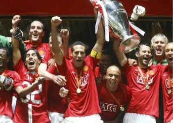 Победа Манчестер Юнайтед в Лиге Чемпионов по футболу 2008 год