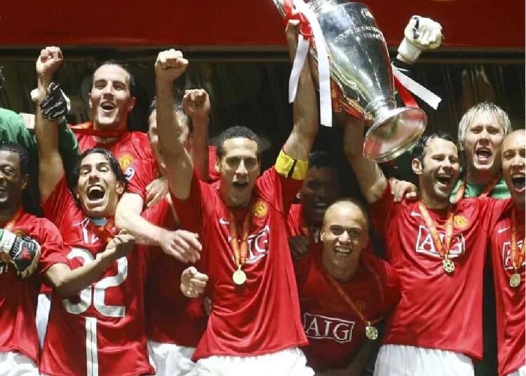 Победа Манчестер Юнайтед в Лиге Чемпионов по футболу 2008 год