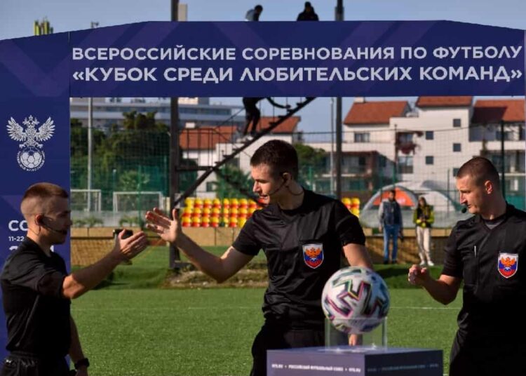 Кубок любительских команд финал России 2022 г в Астрахани Футбол ЮФОСКФО Финал Кубка России 3 дивизион футбол 2022 г Астрахань