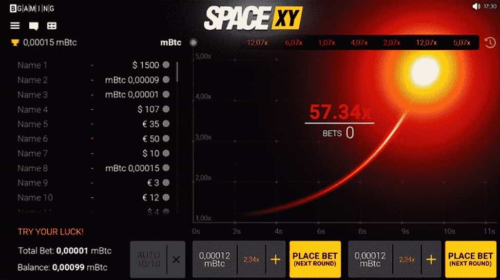 Поиграть в Space XY