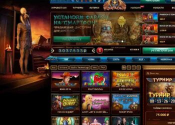 Играть в автоматы онлайн Фараона на официальном сайте