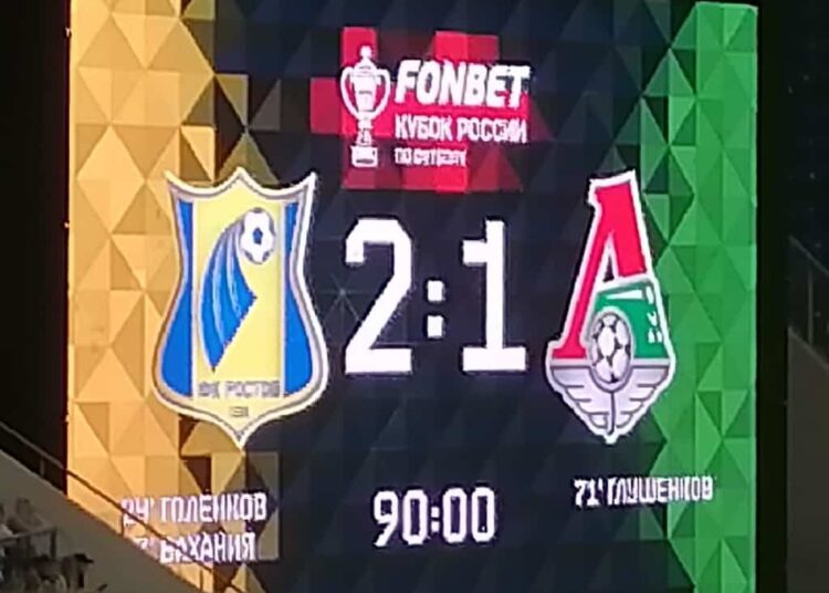 Как ФК Ростов выступает в Кубке России по футболу 2023 году