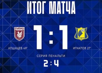 Ростов стал лидером группы В Фонбет-Кубка России по футболу