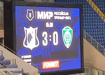 Ростов прервал серию без семи побед, разгромив Ахмат (3:0)