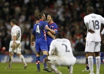 16 лет матчу Англия - Хорватия 2:3 (21 ноября 2007) отбор Евро