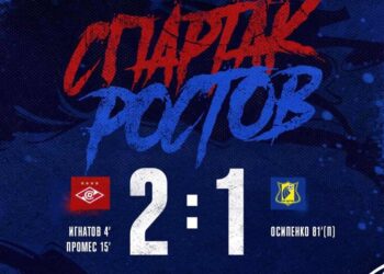 По итогам 1-го круга у ФК Ростов самая дырявая оборона