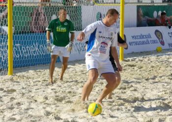 Россия: чемпионат по пляжному футболу в 2007 год итоги