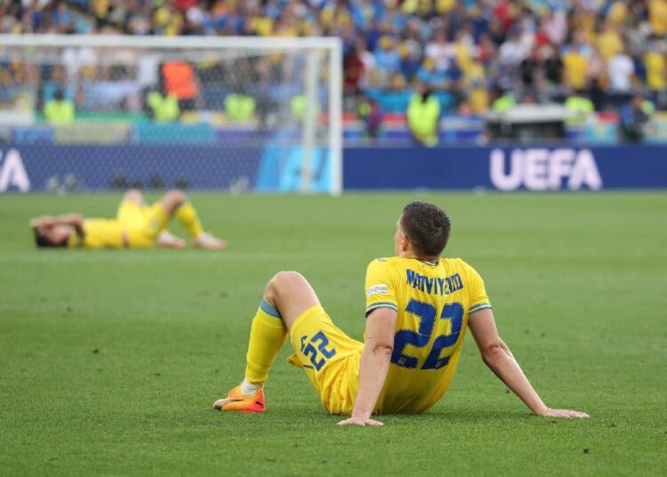 За сборную Украины по футболу перестали болеть в России