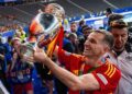 Финал ЧЕ2024 по футболу Испания Англия счет 21 Футбол ЮФОСКФО Футбол финала Евро 2024 выиграла Испания победив Англию 21