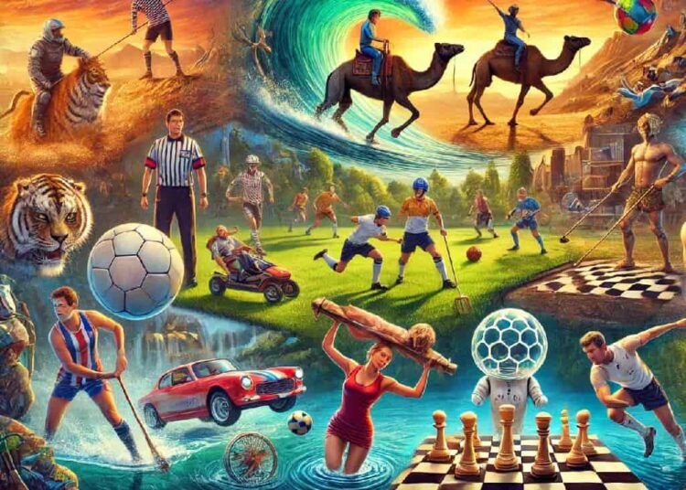 ТОП 10 самых необычных и экзотических видов спорта в мире