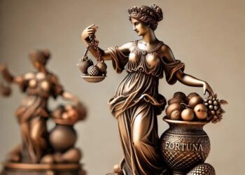 Фигурка Фортуна - древнеримская богиня изобилия