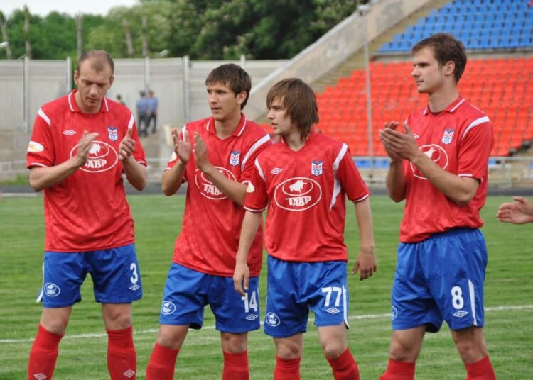 Фото команды по футболу ростовского СКА при Иване Саввиди